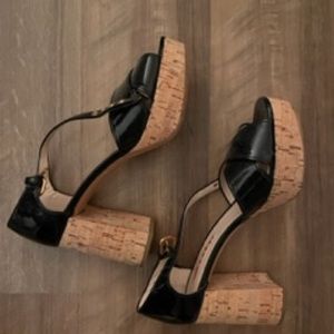 Prada Sport Patent Leather Sandals